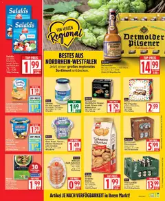 Elli Markt Prospekt 	 ab 13.04.2026 gültig | Seite: 9 | Produkte: Merci, Burger, Mineralwasser, Salakis