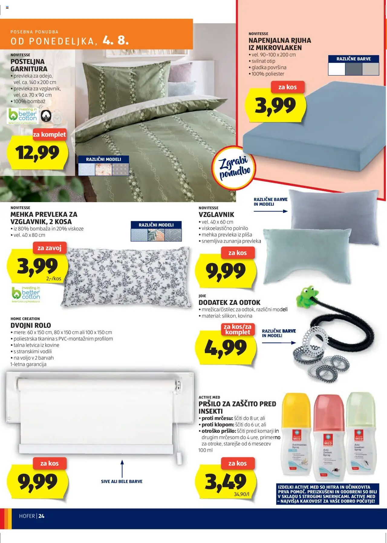 Hofer SI katalog | vrijedi od 31.07.2025 | Stranica: 24 | Proizvodi: Med