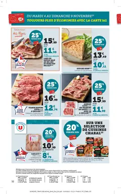 bi1 - Prévisualisation de bi1 catalogue valide à partir de 03.11.2025 | Page: 32 | Produits: Viande de porc, Poireaux, Viande, Viande bovine