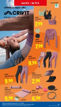 Lidl-mainoslehti voimassa 05.03.2026 alkaen | Sivu: 29