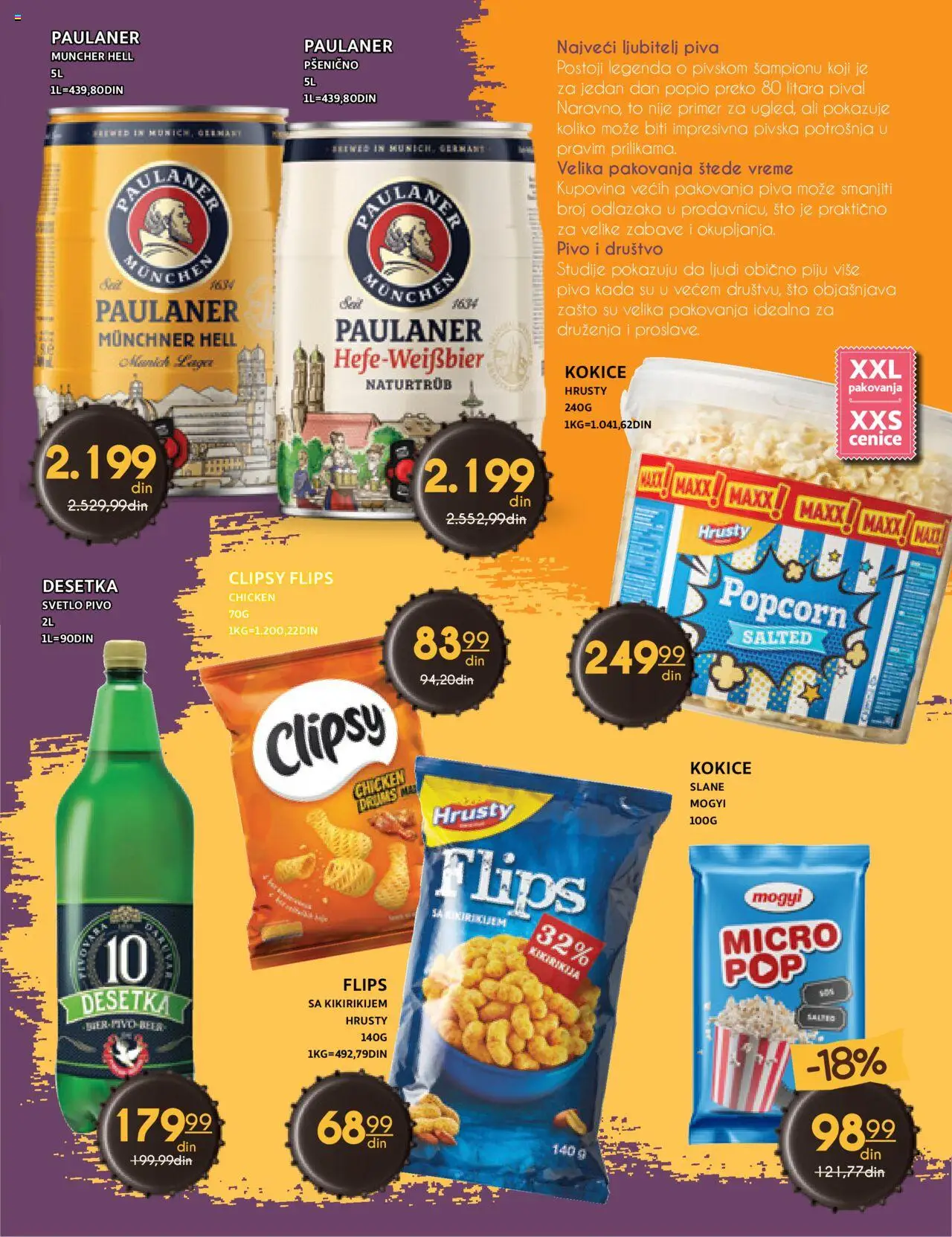 Idea katalog - važi od 09.10.2025 | Strana: 9 | Proizvode: Sto, Hell, Popcorn, Pivo