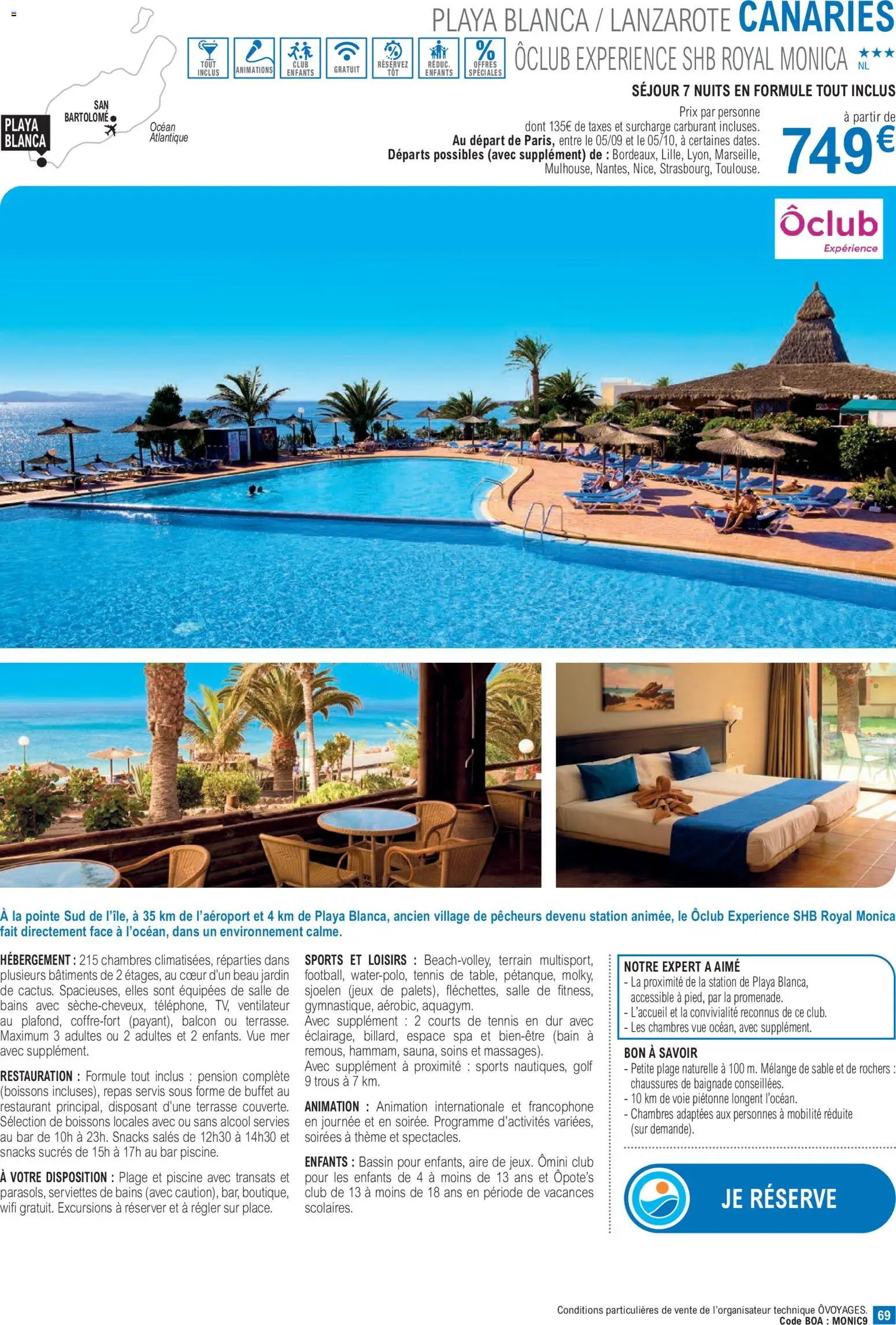 {H1} | Page: 69 | Produits: Alcool, Ventilateur, Buffet, Jeux