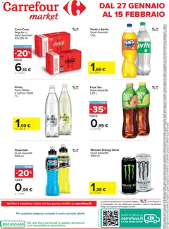 Anteprima del volantino Carrefour Market - Coca-Cola catalogo valido a partire dal 27.01.2026