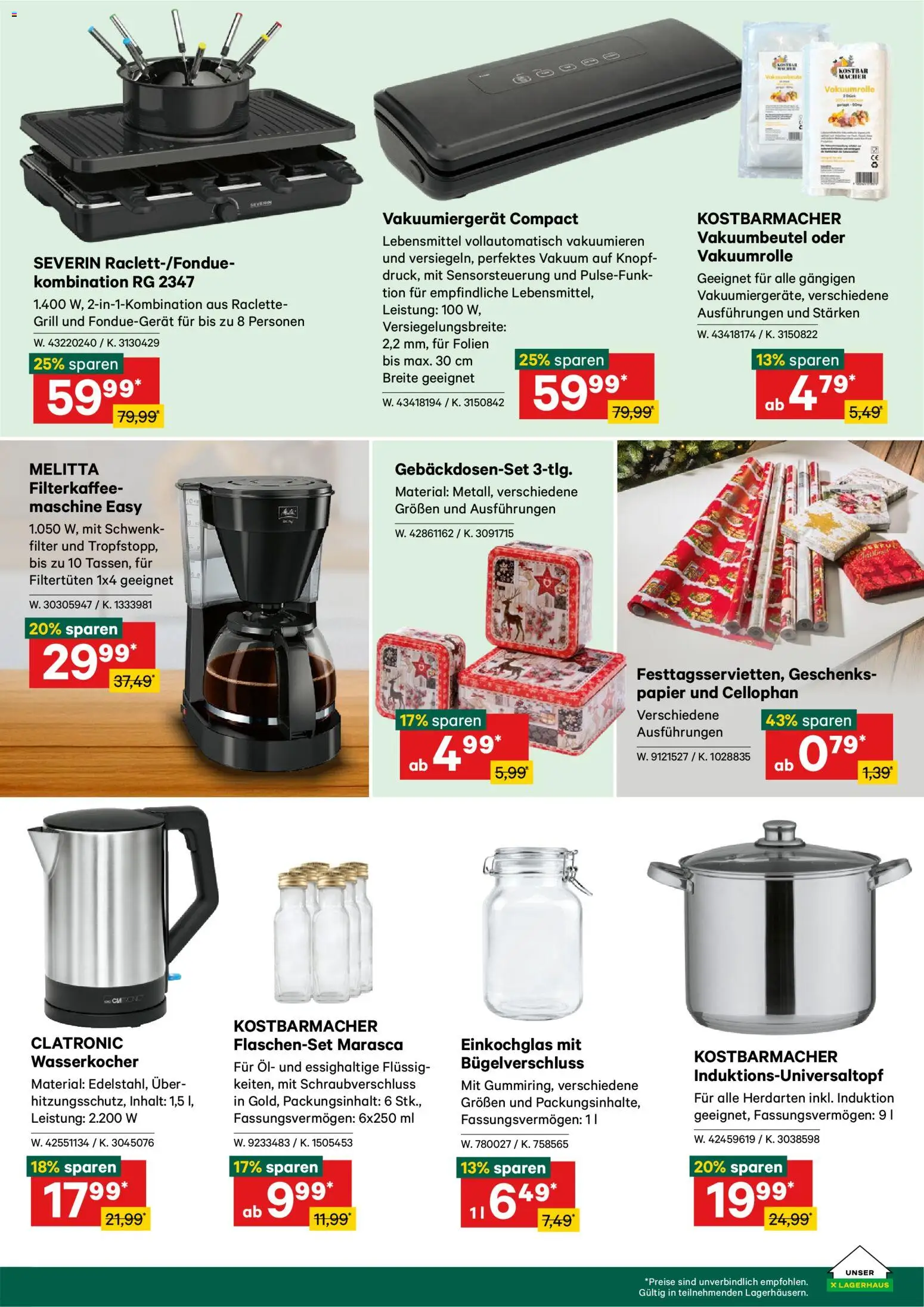 Lagerhaus Flugblatt  gültig ab 09.12.2025 | Seite: 3 | Produkte: Libacomb, Grill, Wasserkocher, Öl
