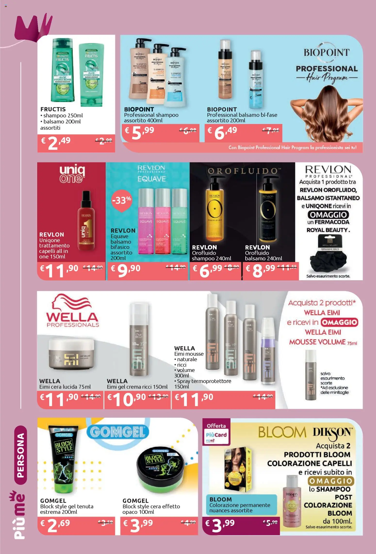 Volantino IperSoap del 15.12.2025 | Pagina: 14 | Prodotti: Shampoo, Balsamo, Crema, Colorazione capelli