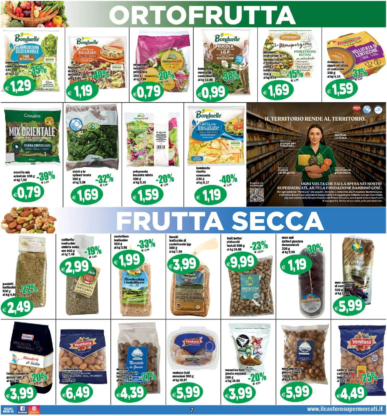 Volantino Il Castoro del 27.12.2025 | Pagina: 7 | Prodotti: Tè, Nocciole, The, Pistacchi