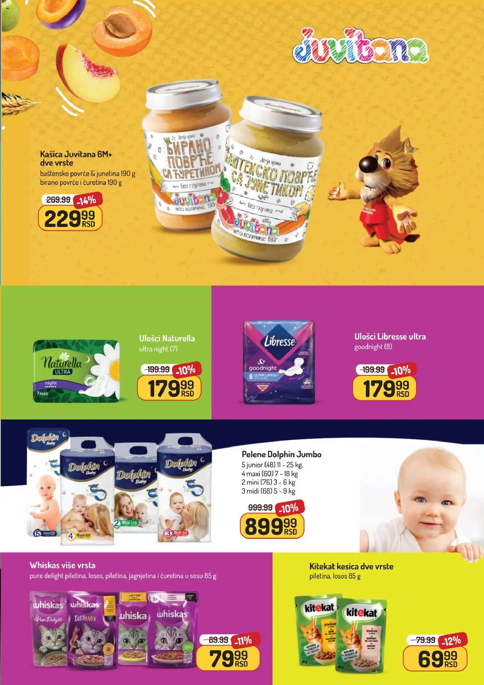 Aman katalog - važi od 27.10.2025 | Strana: 37 | Proizvode: Losos, Whiskas, Pelene