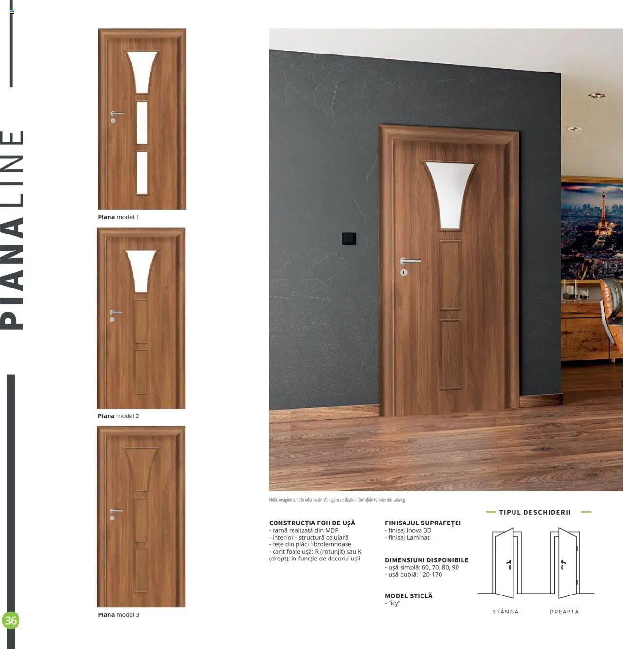 Noul catalog Proges – valabil de la 01.08.2025 | Pagină: 36 | Produse: Ușă