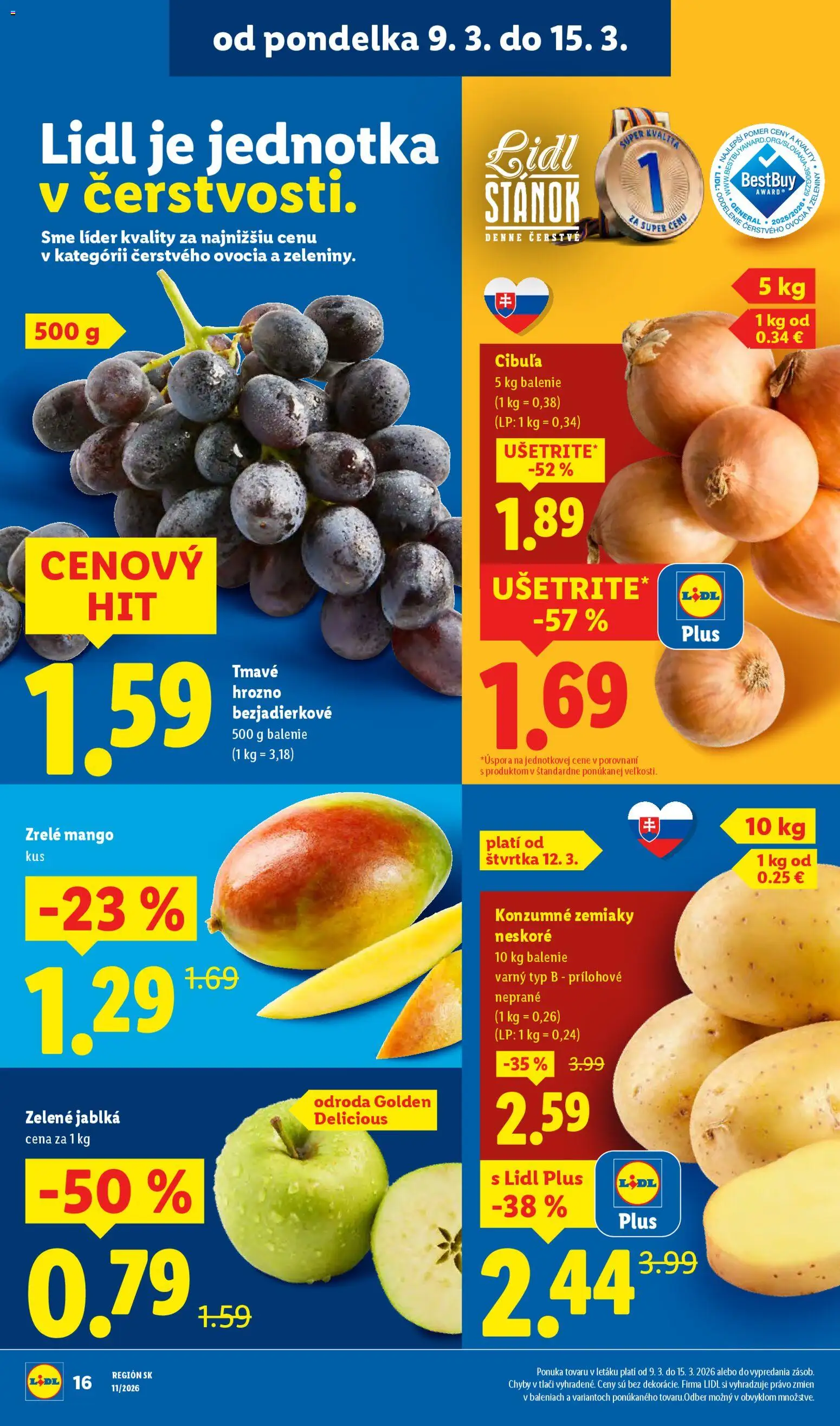 Nové Lidl akcie – leták je platný od 12.03.2026 | Strana: 58