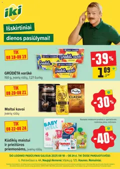 IKI leidinių peržiūra, galiojančių nuo 18.08.2025