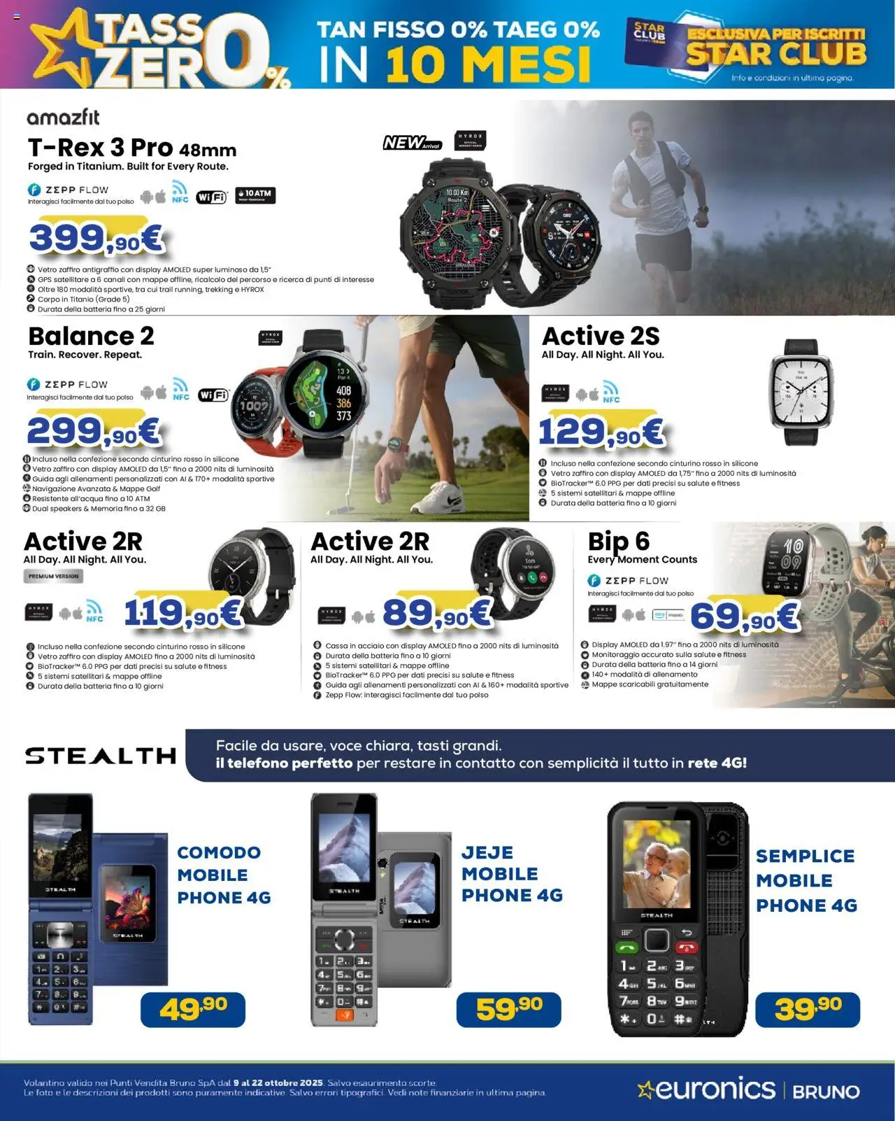 Volantino Euronics del 09.10.2025 | Pagina: 8 | Prodotti: Mobile, Telefono, Silicone, Batteria