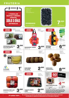 Vista previa Supercor Canarias válido desde el 07.01.2026 | Página: 2 | Productos: Naranjas, Kiwi, Ροζ πιπέρι, Manzana
