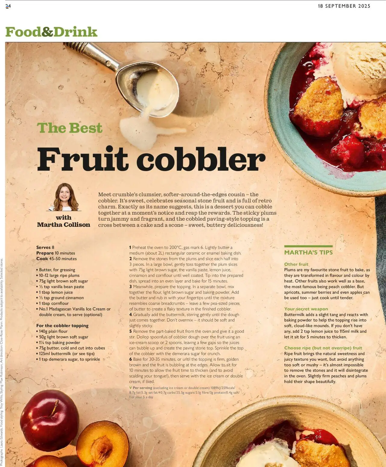  | Page: 24 | Products: Lemon juice, Cream, Papier carton, Plums