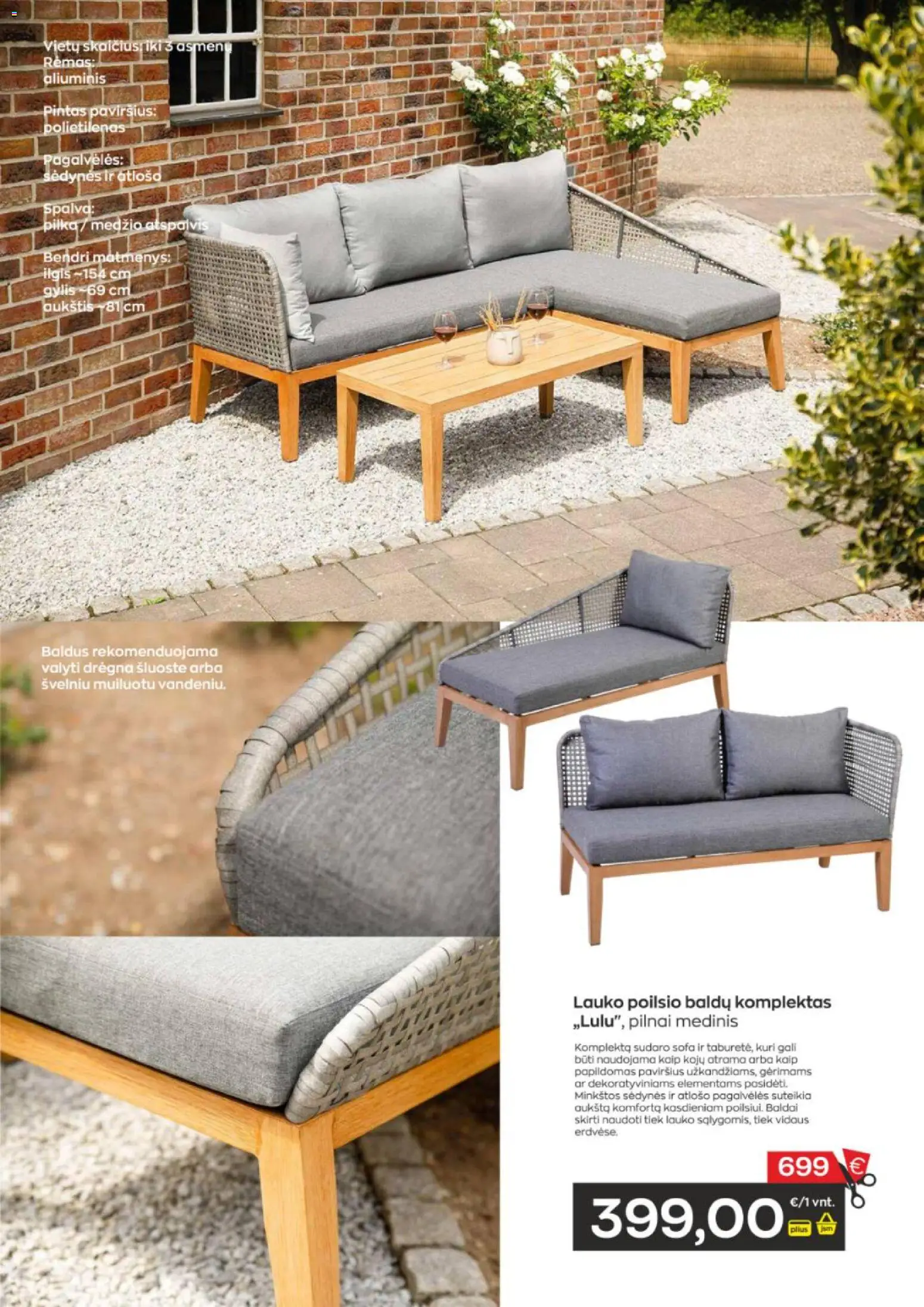 Jupoja akcijos nuo 15.04.2026 | Puslapis: 7 | Prekių: Sofa