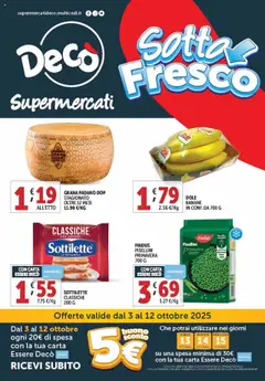 Anteprima del volantino Decò Supermercati - Napoli catalogo valido a partire dal 03.10.2025
