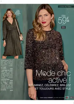 Damart folder / publicité - Voorbeeld van een folder van Damart, geldig van 26.11.2025 | Pagina: 15 | Producten: Vis, Velours, Blouse