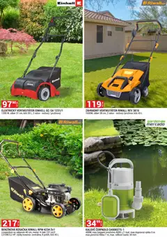 Merkury Market leták platný od 01.03.2026 | Strana: 7 | Produkty: Vertikutátor, Kosačka, Čerpadlo, Kôš