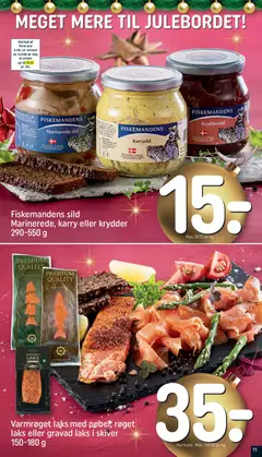 Varmrøget laks med peber, røget laks eller gravad laks i skiver, Varmrøget laks med peber, røget laks eller gravad laks i skiver. 150-180 g gyldig fra 14.12.2025 | Side: 11 | Produkter: Karry, Sild