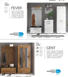 Pogląd oferty "Black Red White Gazetka - Katalog rodzinnych wnętrz" - ważna od 24.05.2024 | Strona: 153 | Produkty: Buty, Komoda, Wieszak, Regał