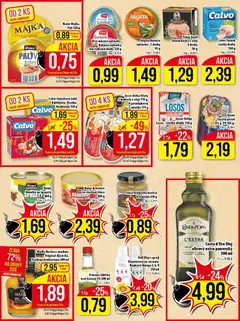 Klas leták platný od 09.03.2026 | Strana: 18 | Produkty: Olej, Tuniak, Šalát, Omáčka