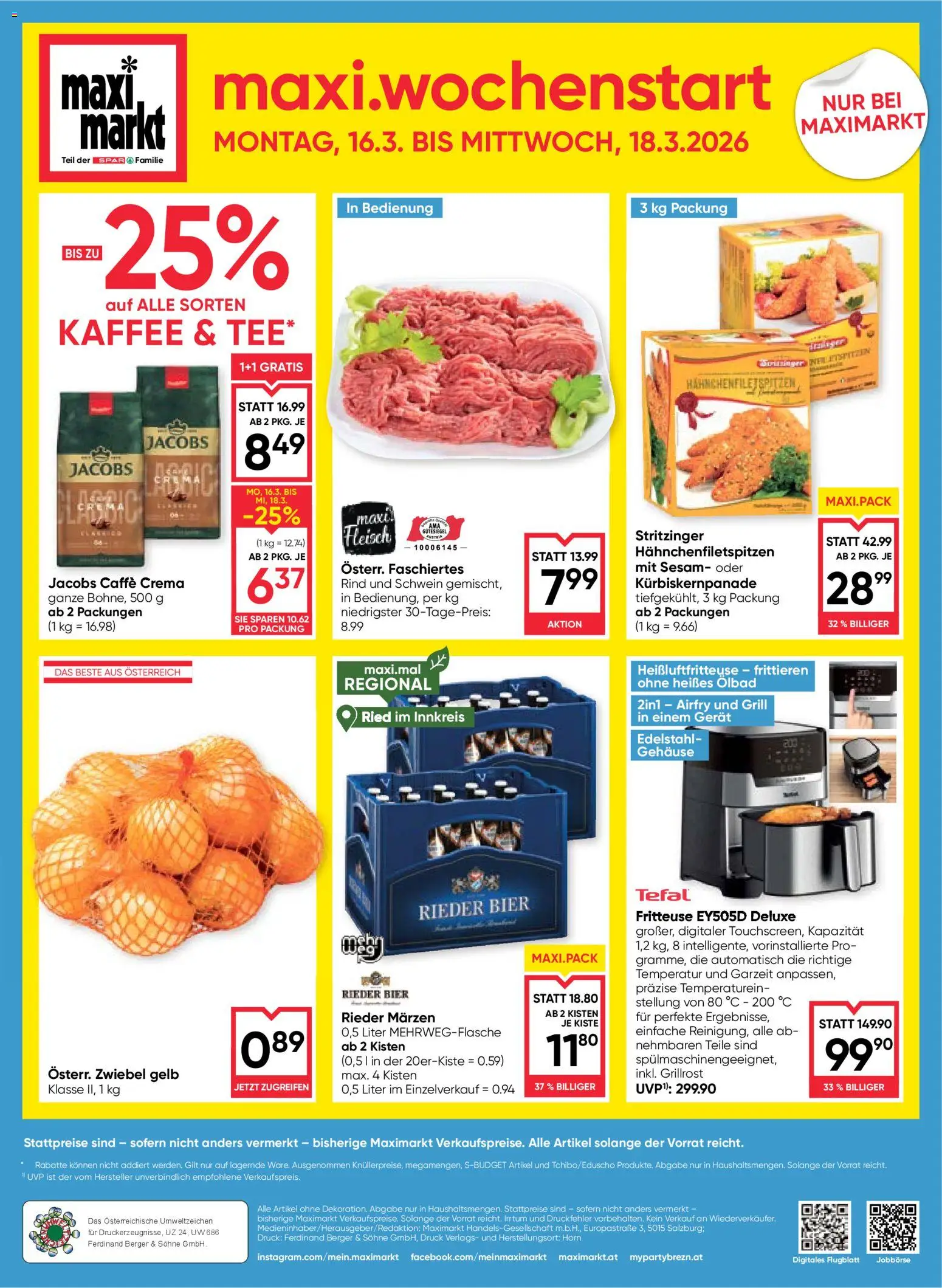 Maximarkt Flugblatt gültig ab 12.03.2026 | Seite: 24 | Produkte: Grill, Kaffee, Bier