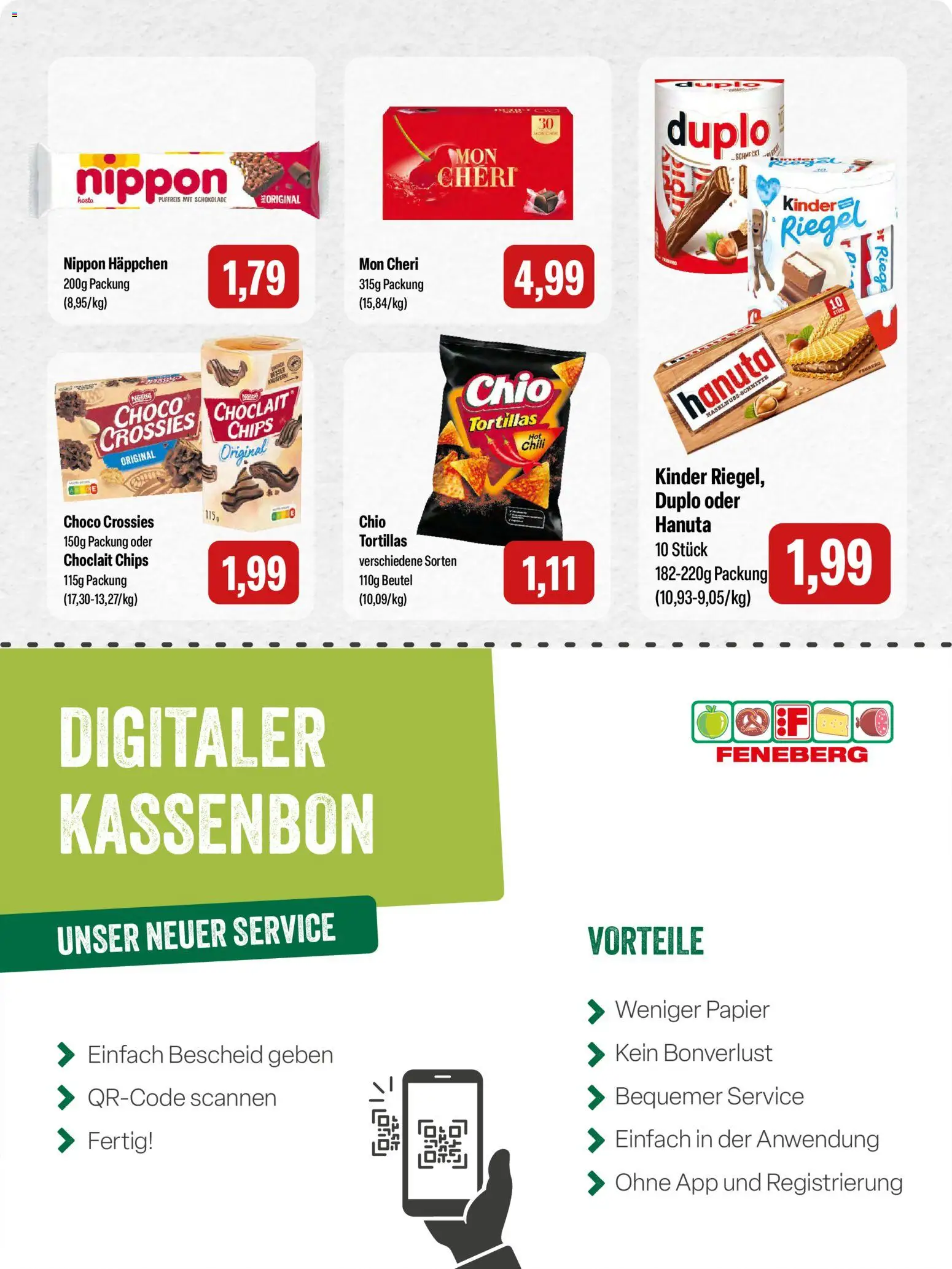 Feneberg Angebote – gültig ab 13.11.2025 | Seite: 18 | Produkte: Schokolade, Chili, Chips, Mon cheri