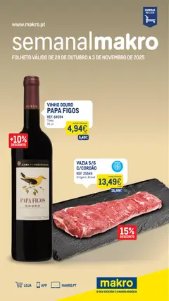 Pré-visualização Makro folheto válido de 28.10.2025
