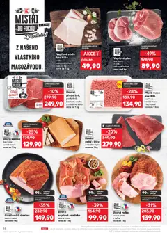 Mleté maso mix XXL, vepřové, hovězí maso, 1 kg balení, cena za 1 kus od 10.09.2025 | Strana: 14