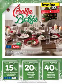 Katalog Lesnina - Pregled kataloga iz trgovine Lesnina, vrijedi od 29.10.2025