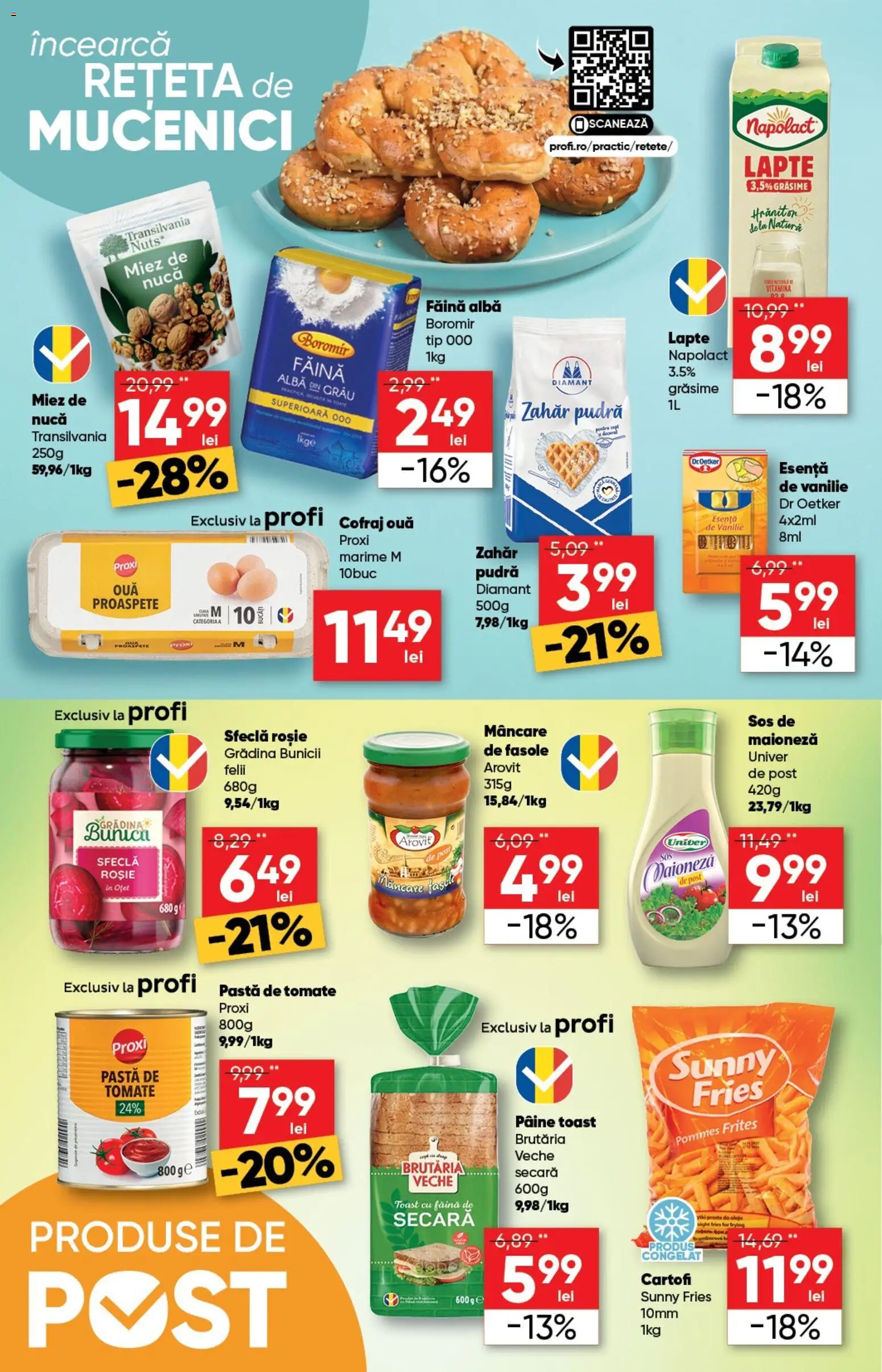Noul catalog Profi – valabil de la 04.03.2026 | Pagină: 6 | Produse: Pudră, Pâine, Făină, Sfeclă