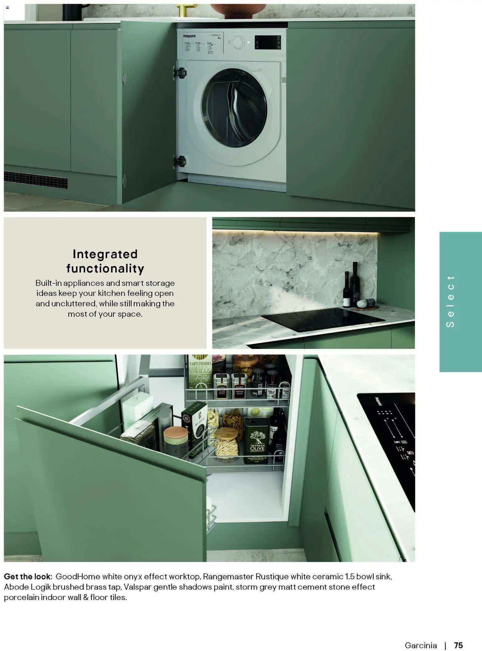 {H1} | Page: 75 | Products: Kitchen, Floor, 1.5 bowl, Bowl