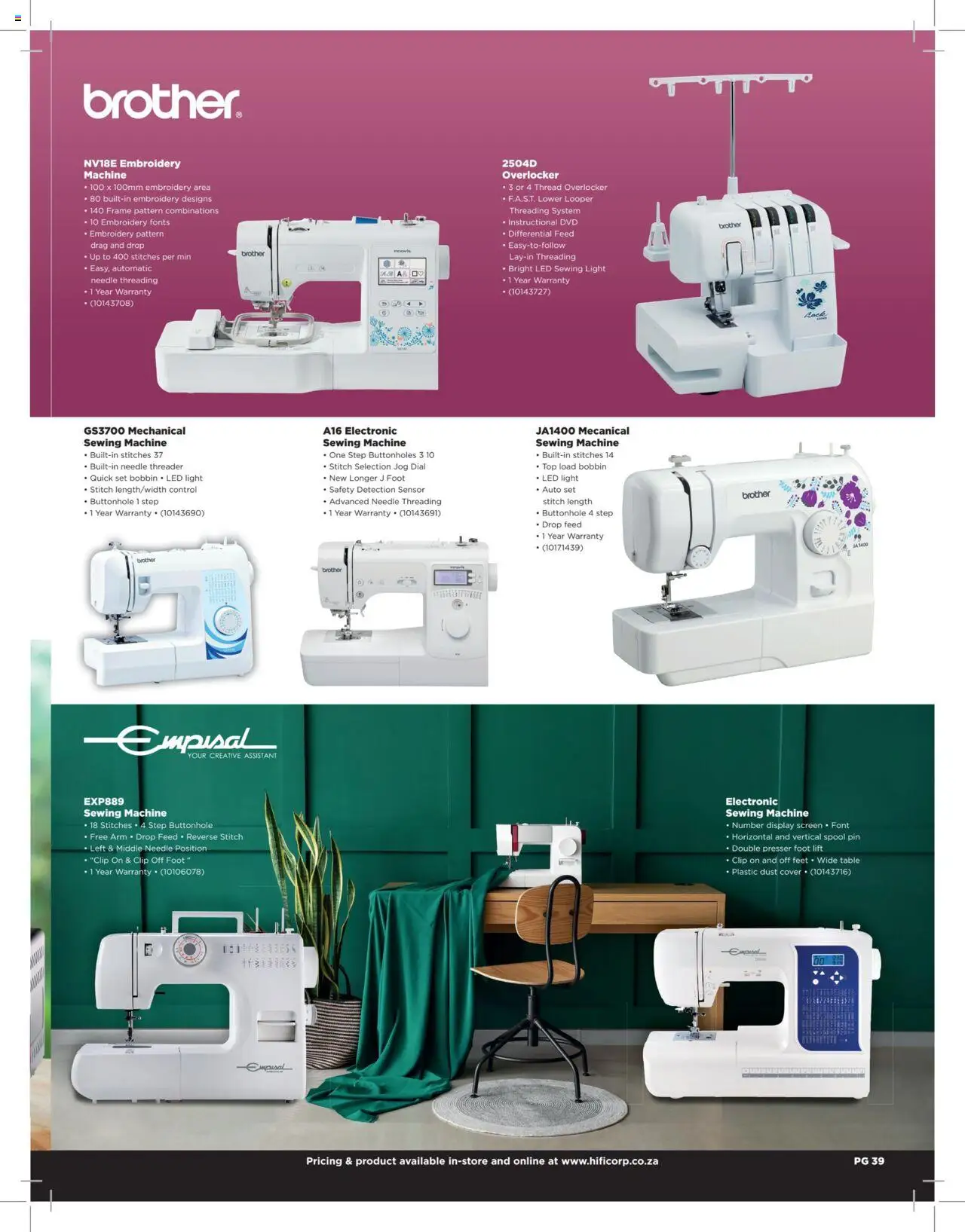 HiFi Corp - Extended Range Catalogue │ valid from 12.02.2024 | Page: 39