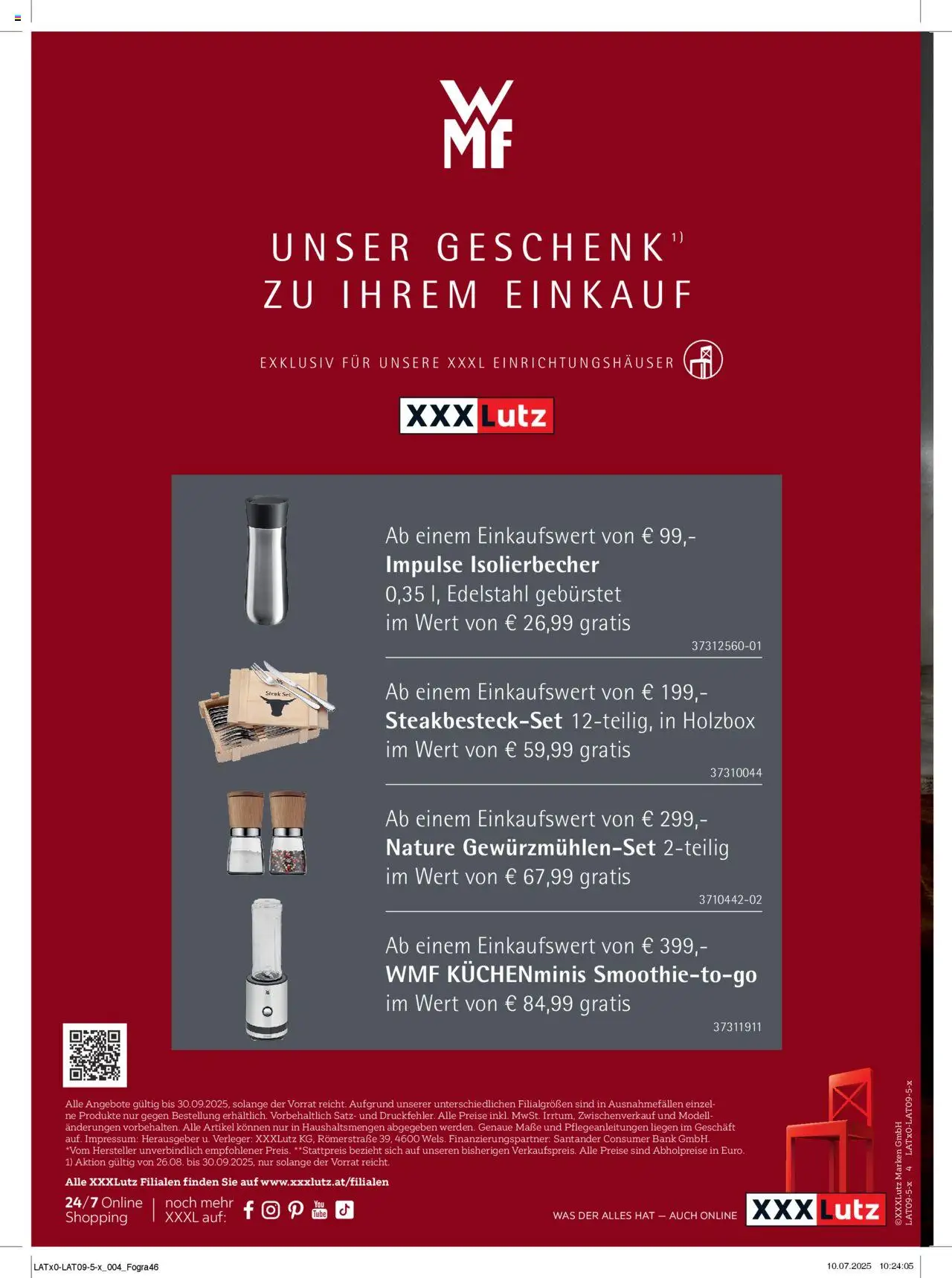 XXXLutz Den herbst genießen mit VMF gültig ab 26.08.2025 | Seite: 4