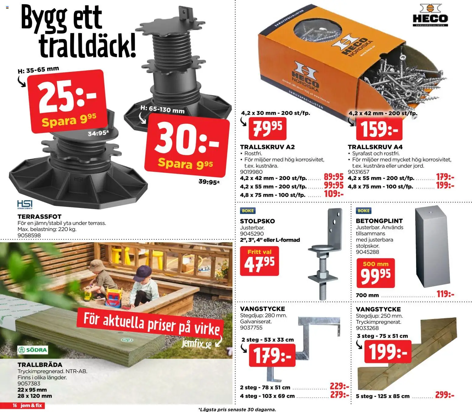 Jem & Fix reklamblad aktuell från 05.04.2026 | Sida: 16