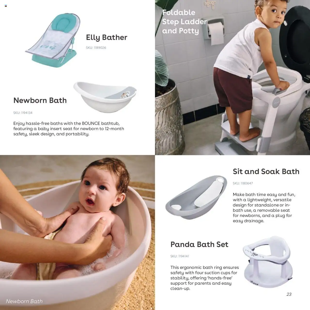 New Babies R Us catalogue – valid from 01.01.2025 | Page: 23 | Products: Bath