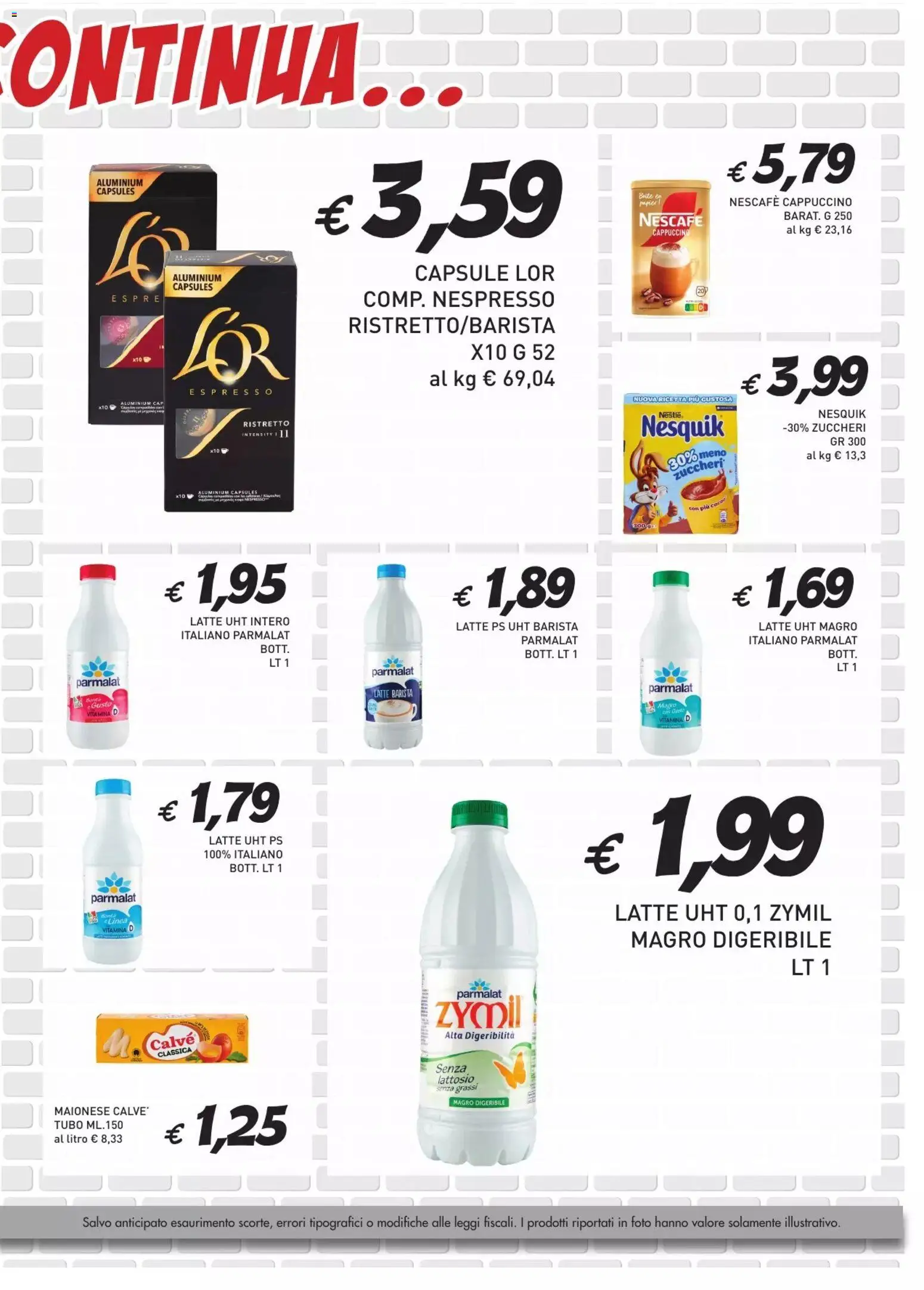 Volantino Coal del 27.12.2025 | Pagina: 5 | Prodotti: Maionese, Latte, Tubo, Cacao