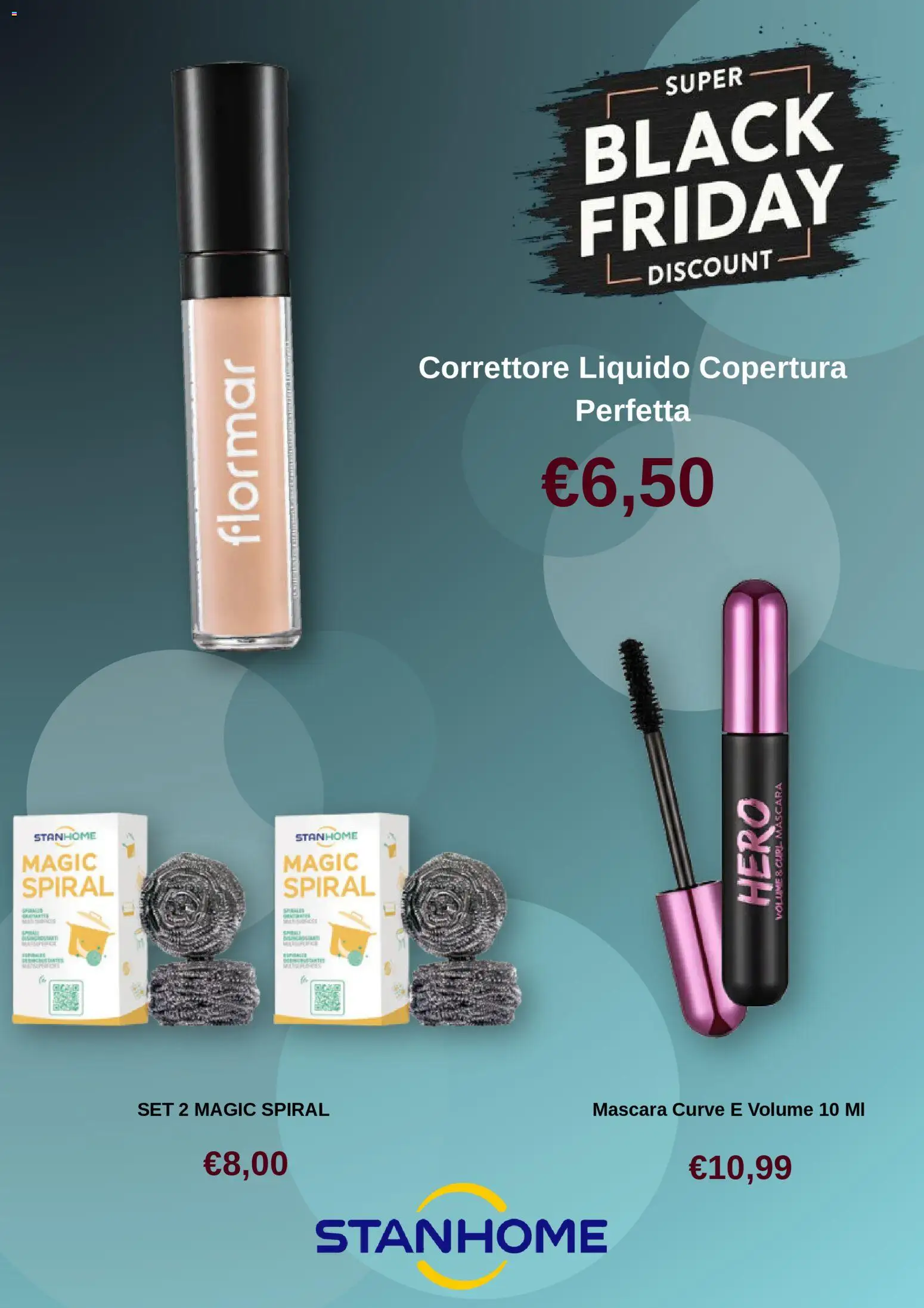 Volantino Stanhome del 23.11.2025 | Pagina: 5 | Prodotti: Mascara, Correttore
