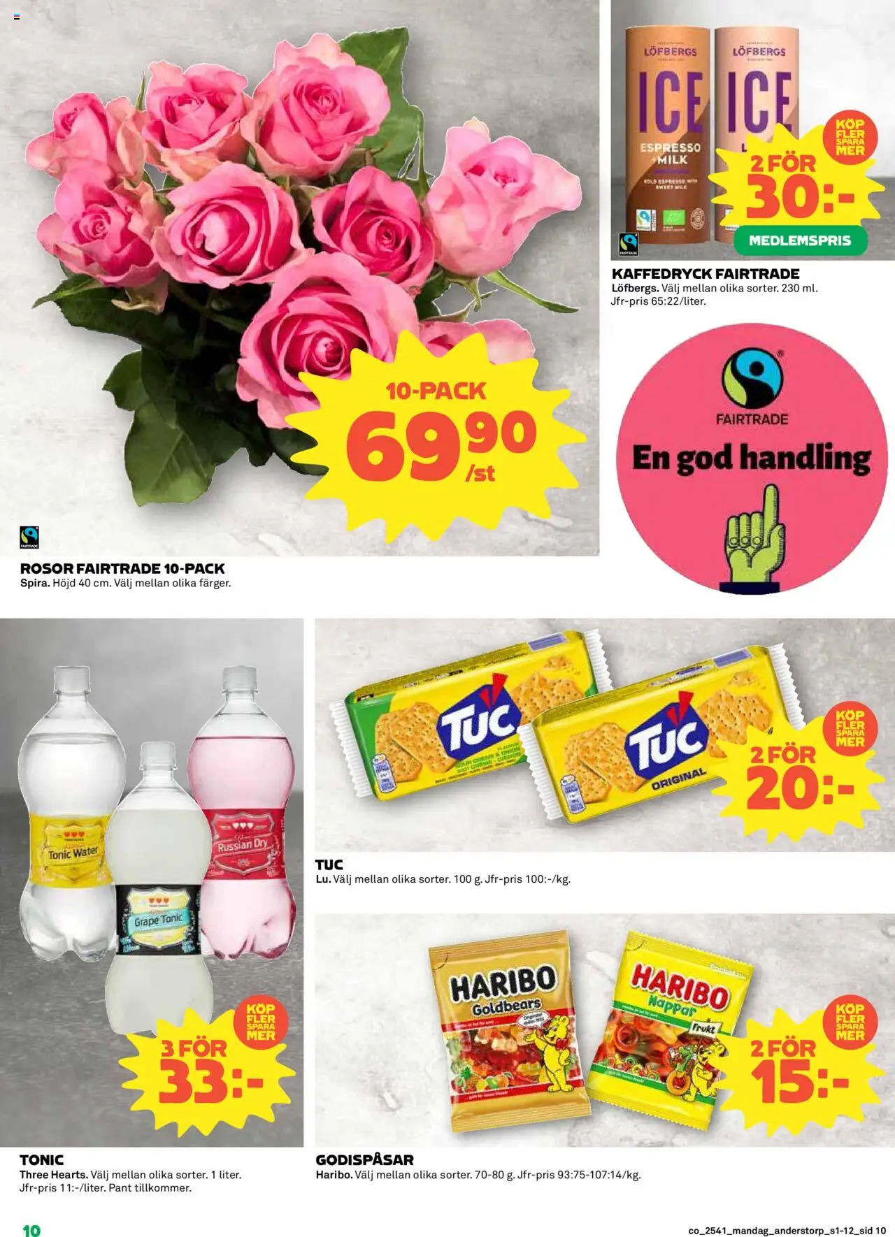 Coop reklamblad aktuell från 06.10.2025 | Sida: 10