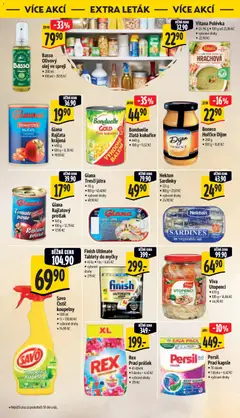 Náhled letáku Albert leták - Supermarket - Brno od 18.03.2026 | Strana: 46 | Produkty: Olej, Kapsle, Sardinky, Giana Tresčí játra