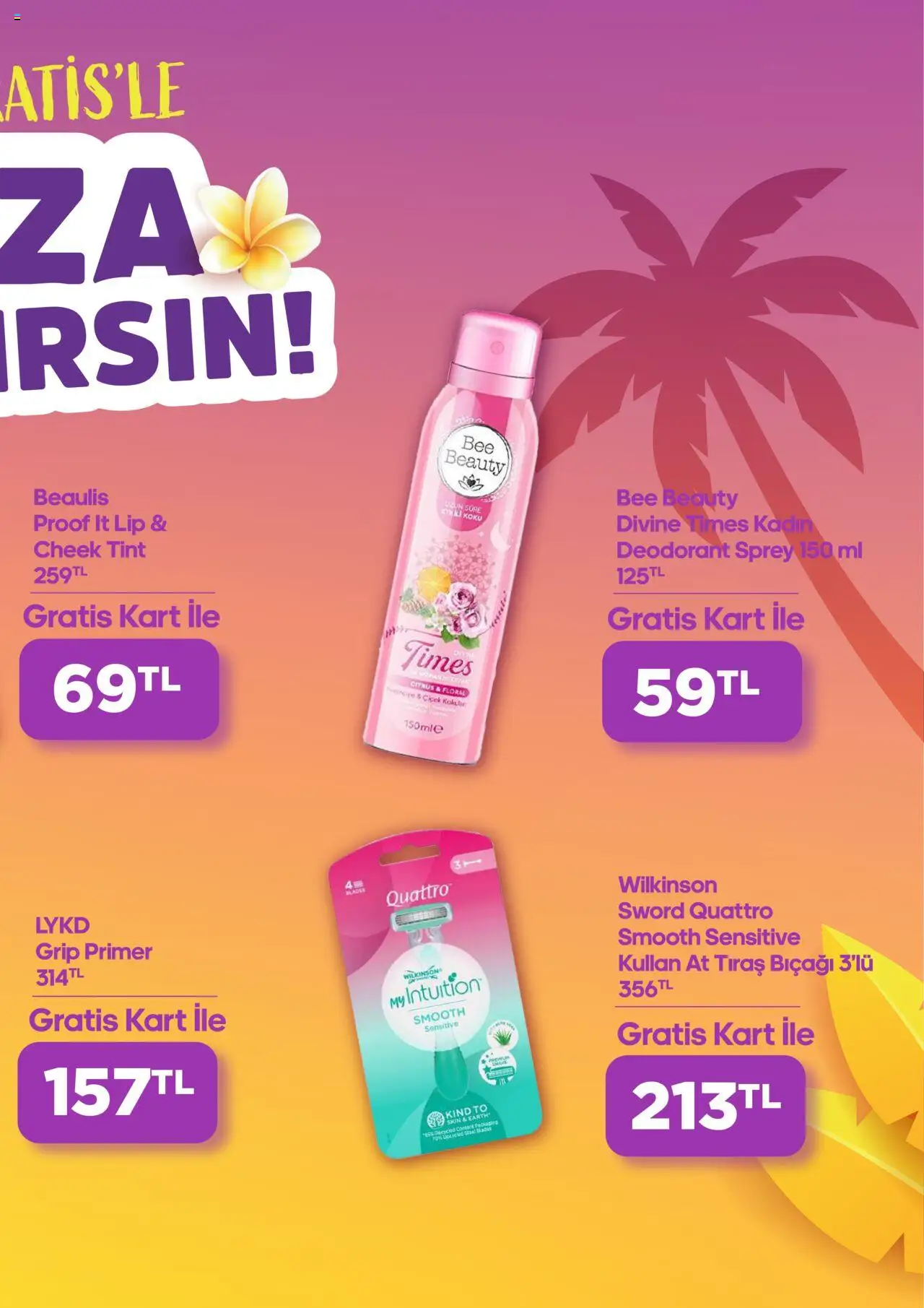 Gratis Katalog - 01.06.2025 tarihinden itibaren geçerlidir | Sayfa: 9 | Ürünler: Deodorant, Koku