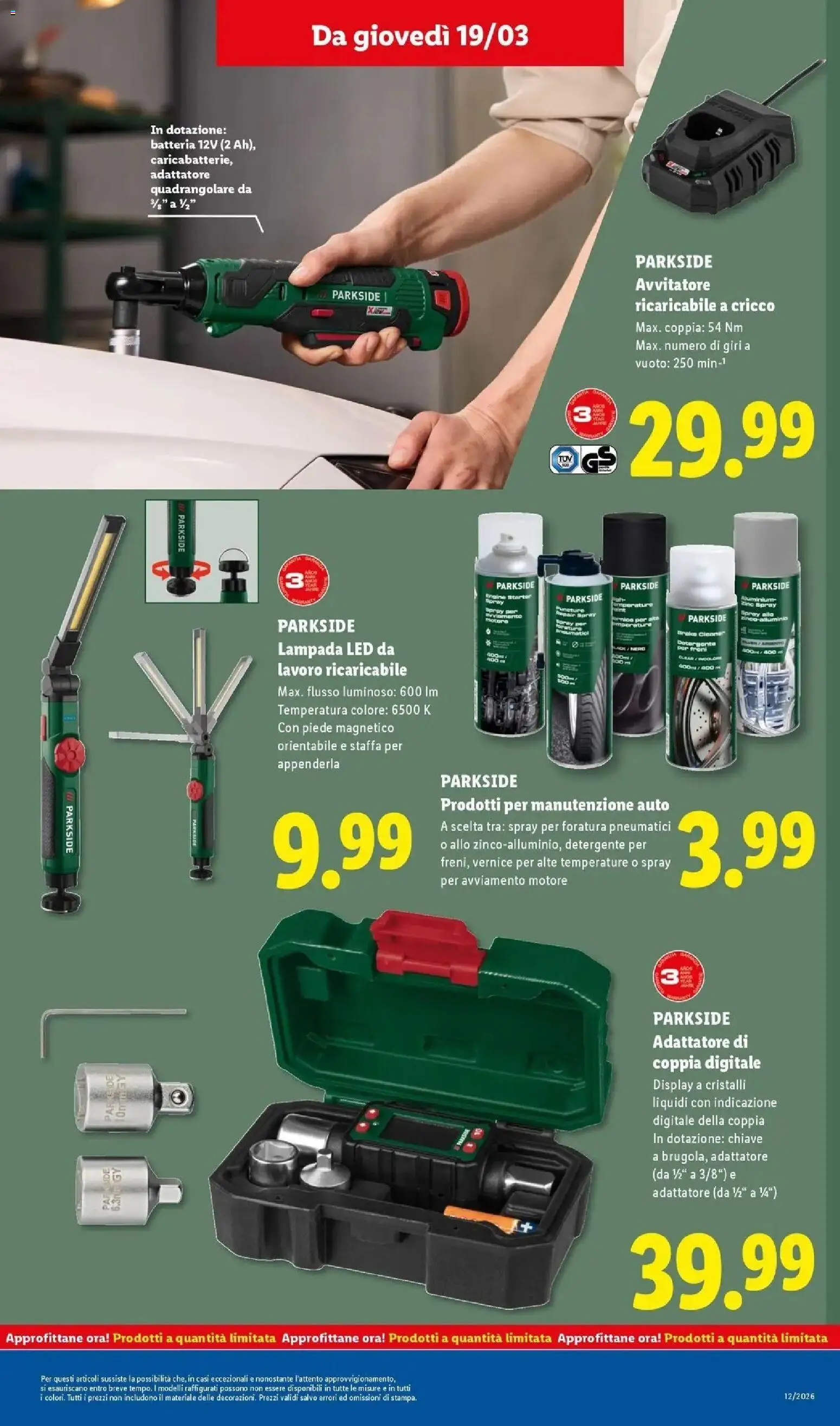 Volantino Lidl del 15.03.2026 | Pagina: 35