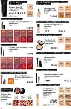 Oriflame - Katalog - Pregled kataloga iz trgovine Oriflame, vrijedi od 28.01.2026 | Stranica: 66 | Proizvodi: Puder, Maskara, Ruž, Krema