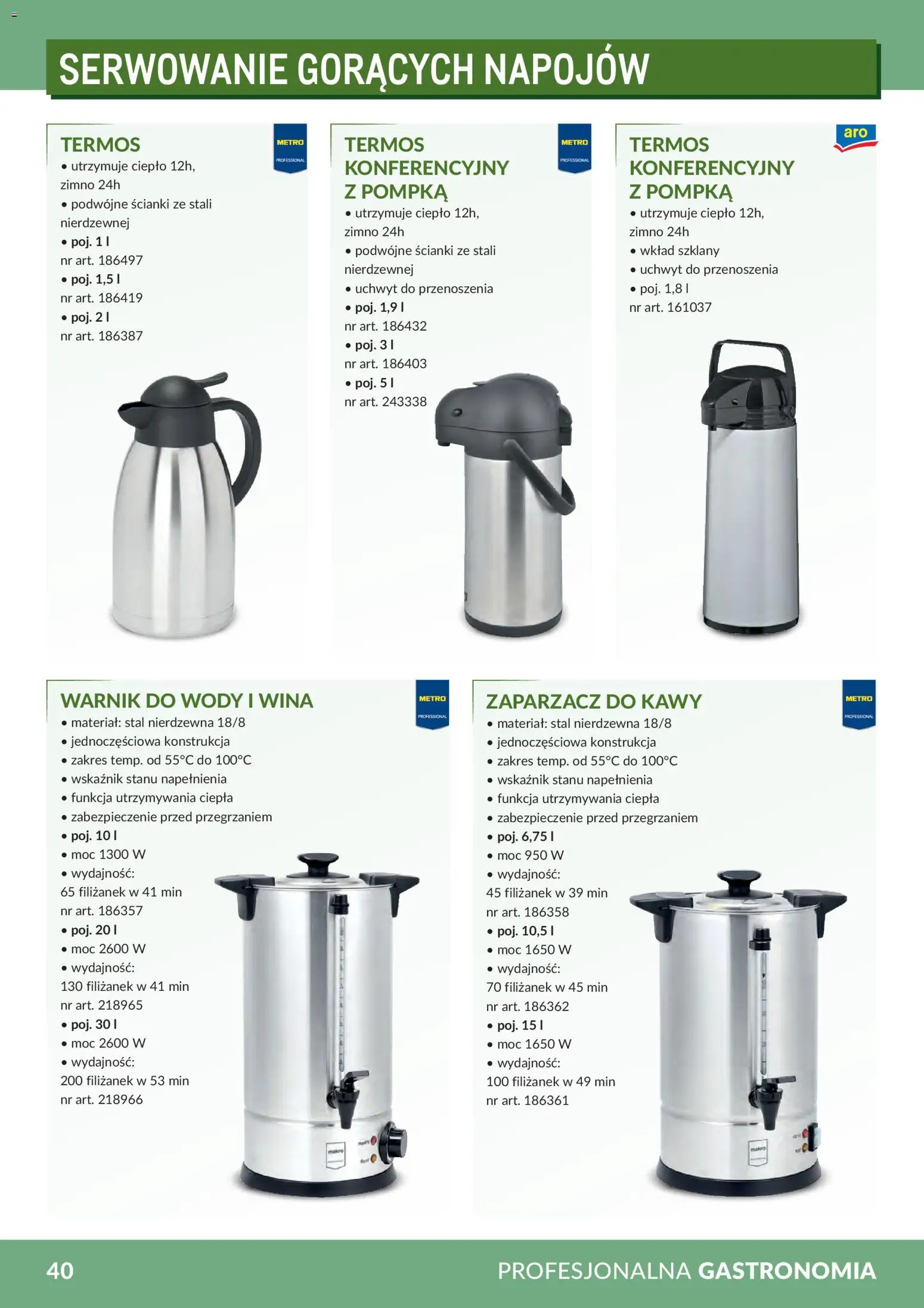 Makro Gazetka - Profesjonalna Gastronomia od 01.02.2026 | Strona: 40