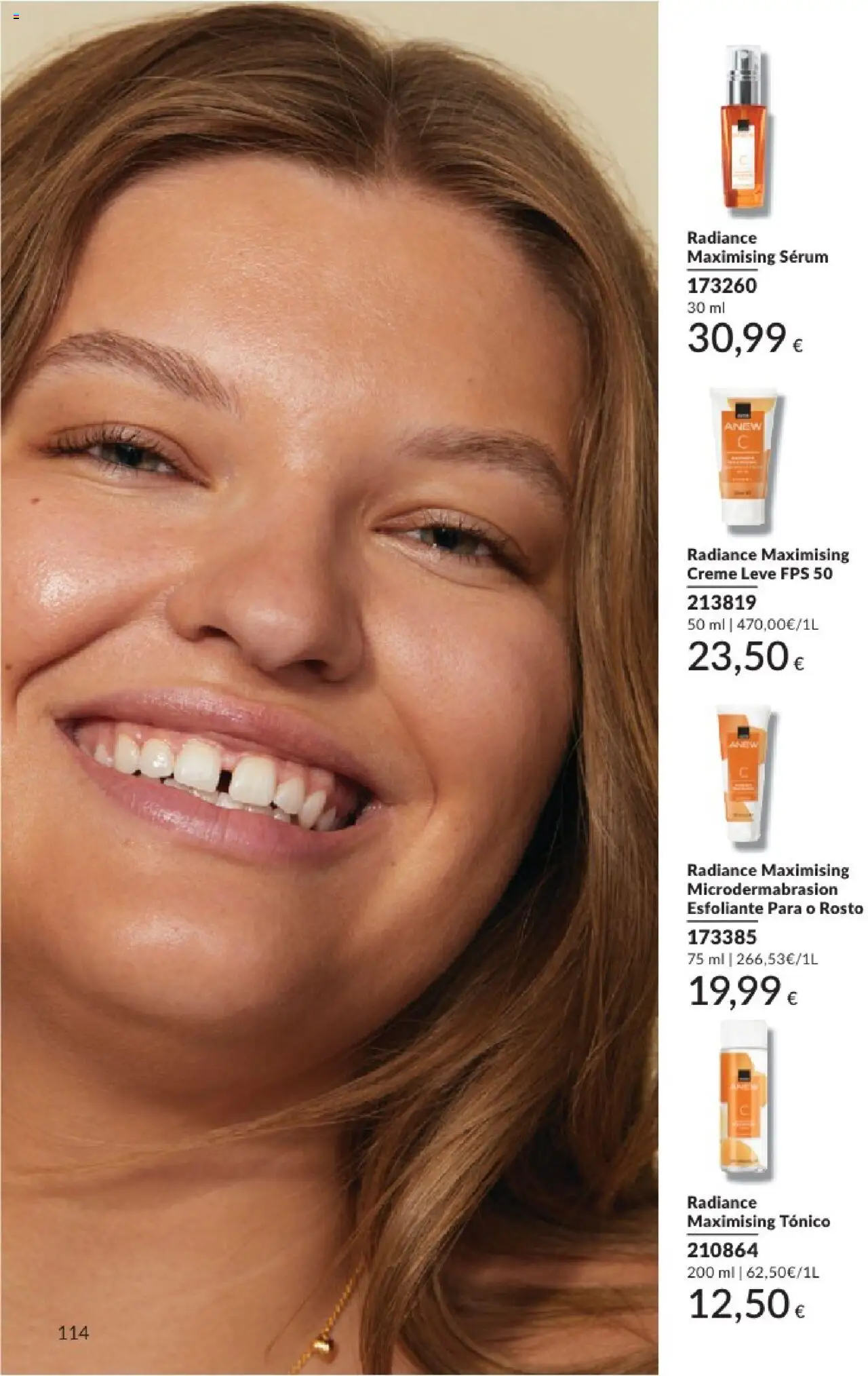 Catálogo Avon Campanha 8 │ válido de 01.08.2025 | Página: 114 | Produtos: Toner, Sérum, Creme