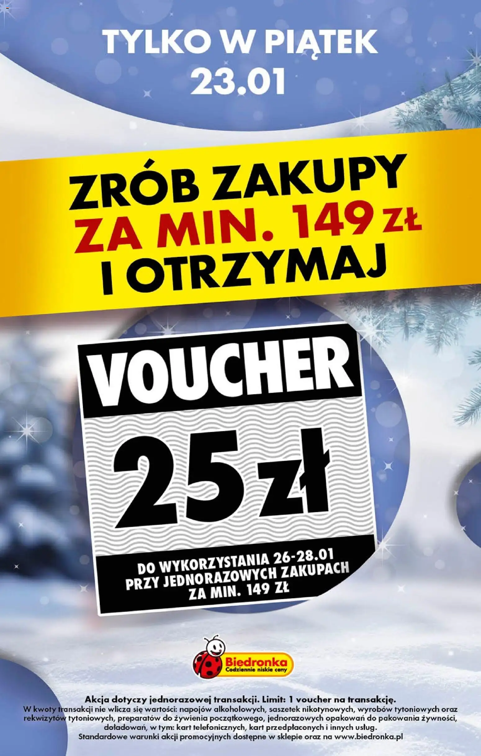 Biedronka gazetka - Oferta w tym tygodniu od 22.01.2026 | Strona: 3