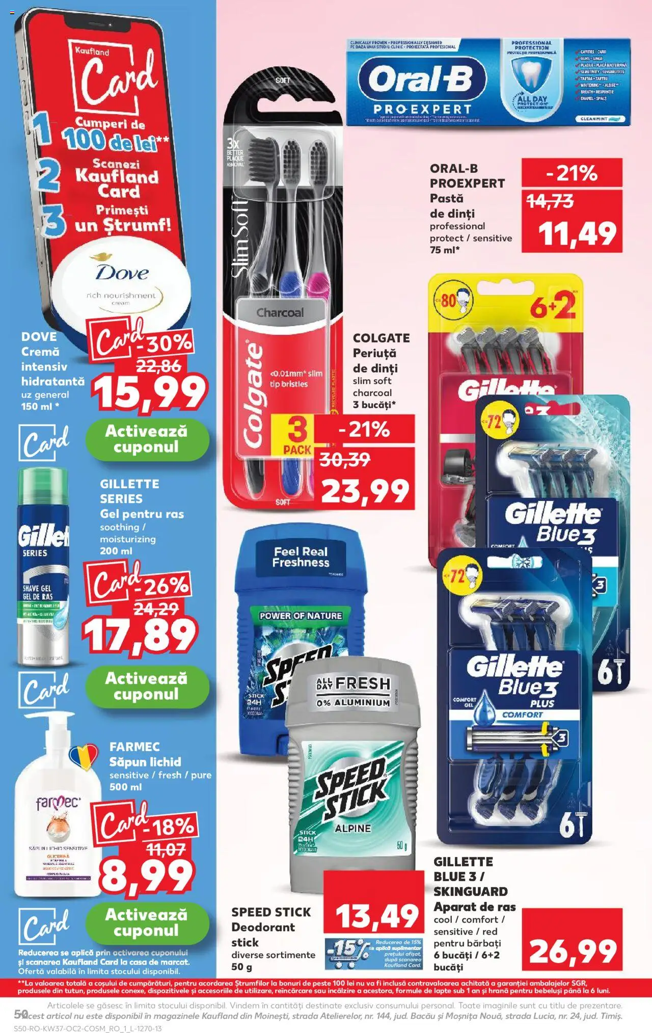 Kaufland RO akciós ujság - amely érvényes a következő dátumtól: 10.09.2025 | Oldal: 50