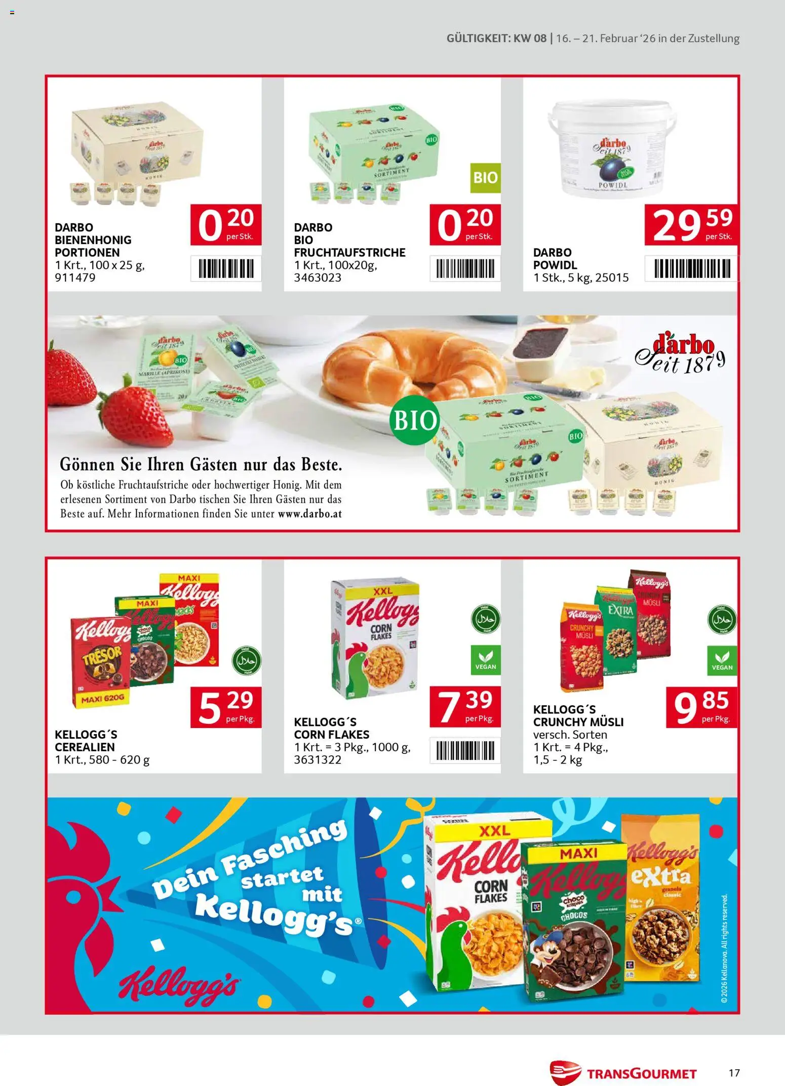 Transgourmet Zustellaktion gültig ab 16.02.2026 | Seite: 17