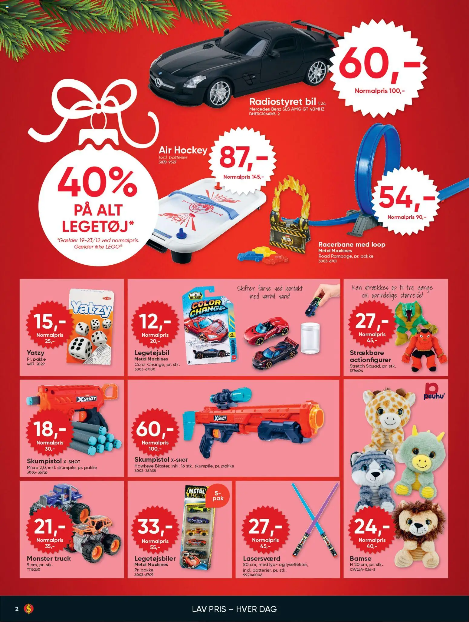 Bigdollar tilbudsavis – gyldig fra 19.12.2025 | Side: 2 | Produkter: Batterier, Lyd