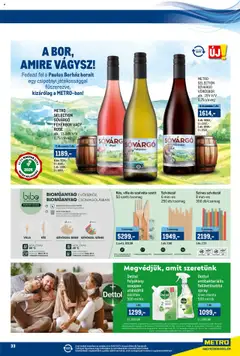 Metro Akciós újság - amely érvényes a következő dátumtól: 16.10.2025 | Oldal: 33 | Termékek: Bor, Szappan, Fehérbor, Vörösbor