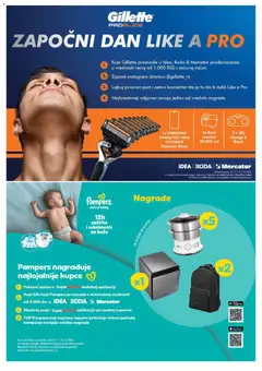 Idea katalog - pregled Idea kataloga - važi od 04.12.2025 | Strana: 29 | Proizvode: Gillette, Pampers, Sto